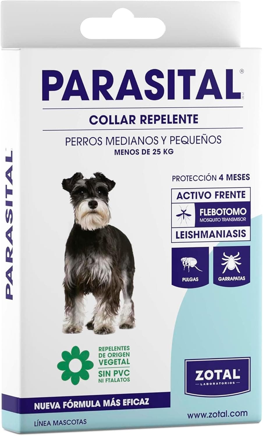 Zotal Parasital 60cm collar antiparasitario natural