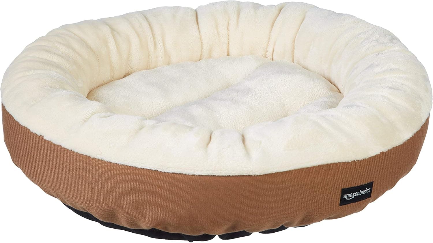 Amazon Basics Round Bed cesta para perros pequeños 50x50 cm