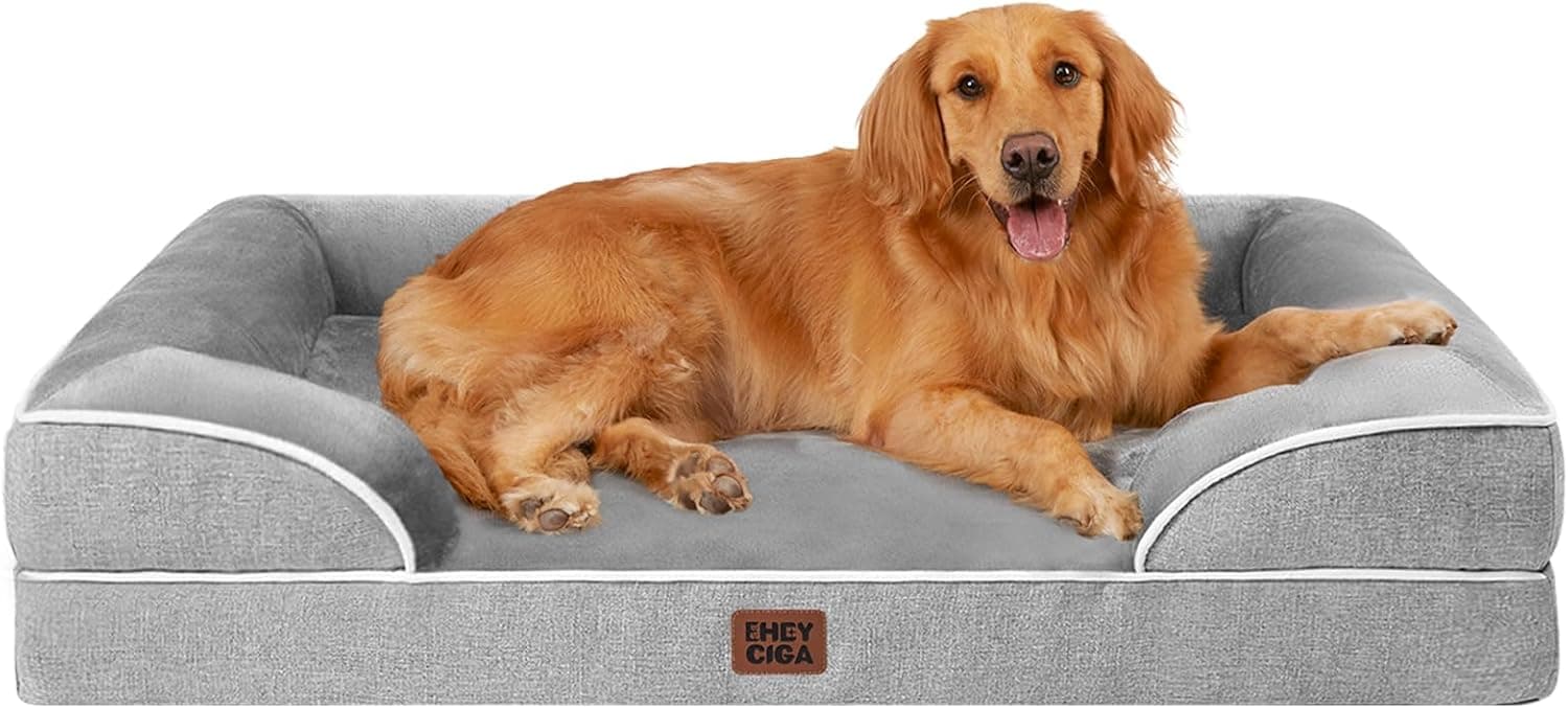 EHEYCIGA Extra Large Sofa cama perros grandes 112x81 cm