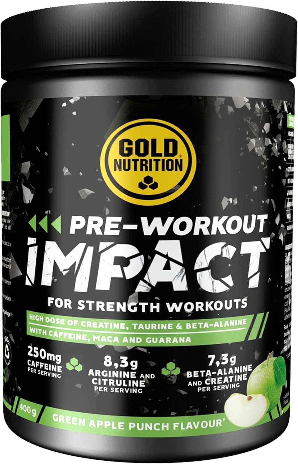 GoldNutrition Pre-Workout Impact 400g Sandía