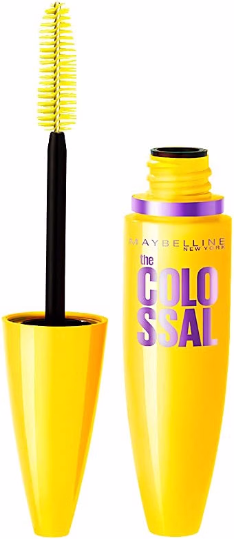 Maybelline New York Máscara de Pestañas Volum' Express Colossal, Negro