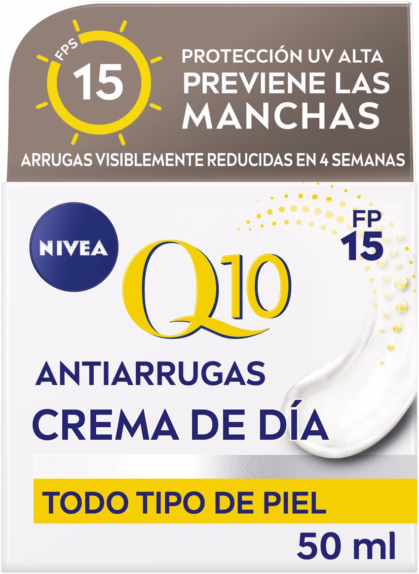 NIVEA Q10 Power Antiarrugas Crema de Día FPS15 50ml