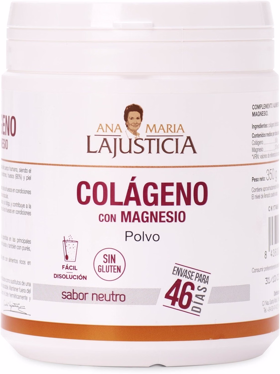Ana María Lajusticia Colágeno con Magnesio