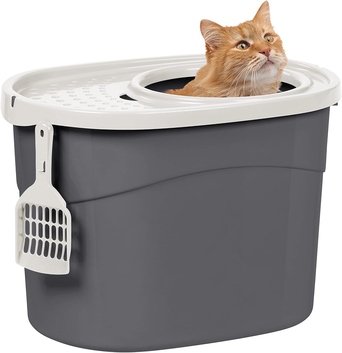 Iris Ohyama TECL-20 arenero cerrado manual para gatos